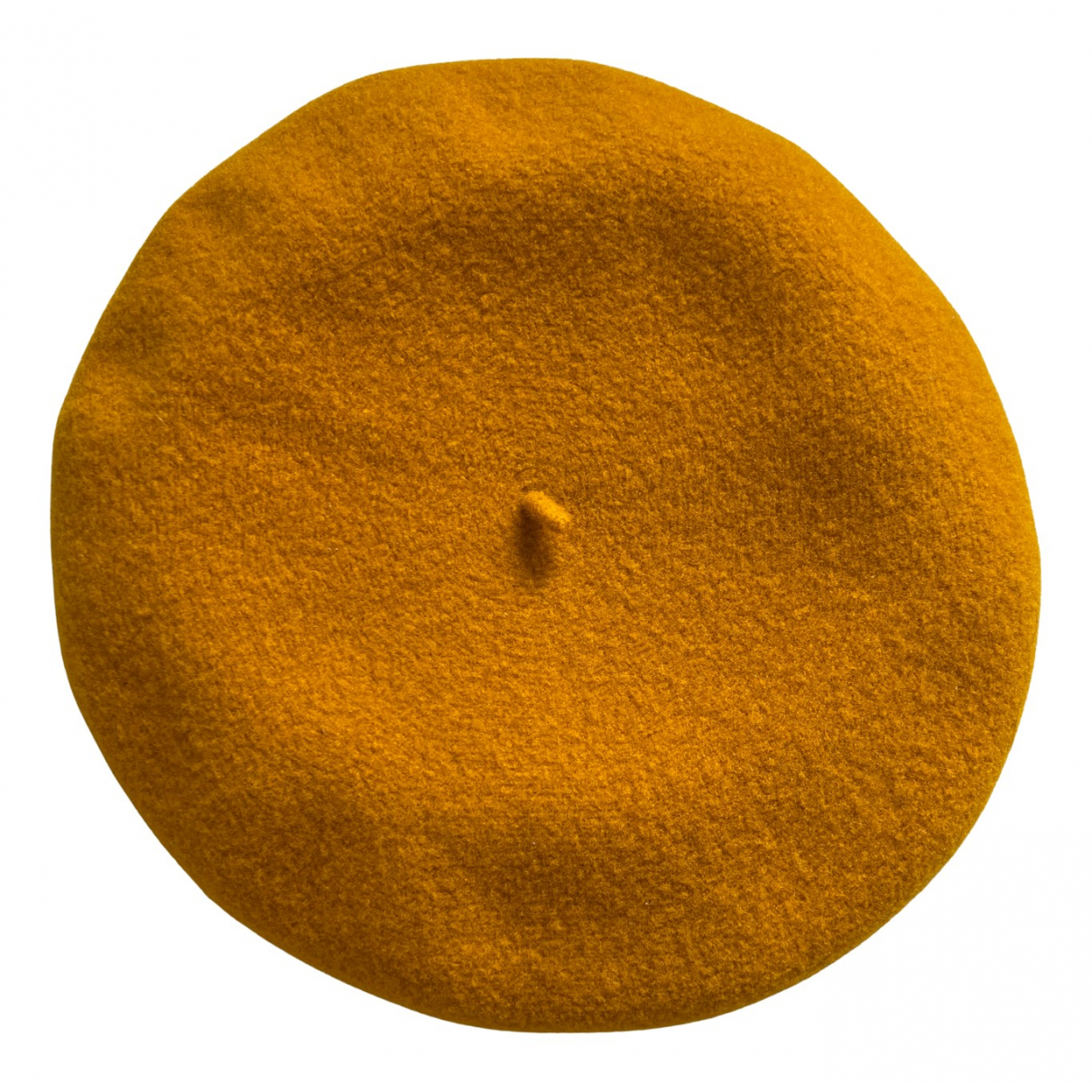 Wool beret Hermès Yellow size 56 cm in 